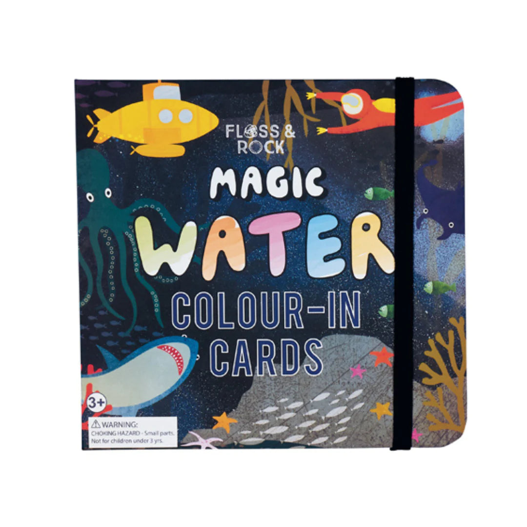 Floss And Rock Magic Water Colour-in Cards Floss And Rock Magic Water Colour-in Cards