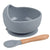 Full of Beans Silicone Bowl & Spoon Set | Cloud