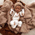 Snuggle Hunny Merino Wool Bonnet & Bootie Set | Fawn