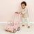 Little Dutch Wooden Walker Wagon | Pink