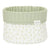 Little Dutch Reversible Round Storage Basket | Blueberry Leaves (Small)