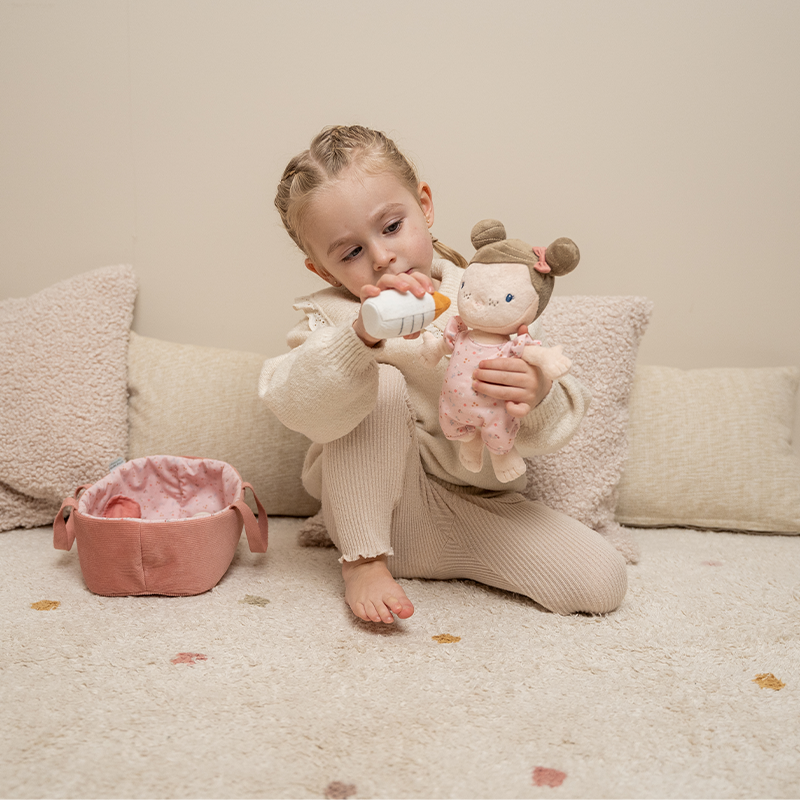 Little Dutch Baby Doll Rosa Playset | Pink Little Flowers Full of Beans Baby & Kids Boutique Little Dutch Baby Doll Rosa Playset | Pink Little Flowers Full of Beans Baby & Kids Boutique