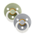 BIBS Colour Pacifiers | Sage Glow & Cloud Glow (2 Pack)