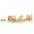 TookyToy Wooden Ladybug Pull-Along Stacking Train