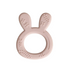 Full of Beans Silicone Bunny Teething Toy | Blush