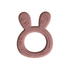 Full of Beans Silicone Bunny Teething Toy | Dusty Pink