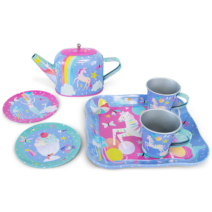 Floss and rock tea top set