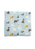 Stephen Joseph Organic Cotton Muslin Swaddle Blanket | Doggies