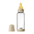 BIBS Baby Glass Bottle | Vanilla Glow (Latex) (240ml)