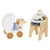 Le Toy Van Wooden Dollhouse Nursery & Baby Set