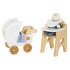 Le Toy Van Wooden Dollhouse Nursery & Baby Set