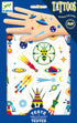Djeco | Space Temporary Tattoos (Glow in the Dark)