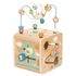 TookyToy Wooden Play Activity Cube | Nature