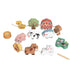 TookyToy Wooden Lacing Farm Animals