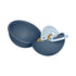 BIBS Pacifier and Mini Pacifier Case (2 Pack) | Baby Blue and Steel Blue (2 Pack)