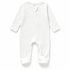 BOKI Organic 2-Way Long Sleeve Zipsuit | Milk
