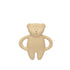 Moonie® Natural Rubber Bear Teether | Sand