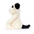 Jellycat Bashful Black & Cream Puppy (Medium)