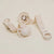 BIBS Loop Pacifier Clip | Ivory