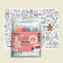 HeyDoodle Classic Colouring & Doodle Mat | Jingle Bells