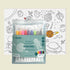 HeyDoodle Classic Colouring & Doodle Mat | Outer Space