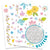 Djeco | Fair Flowers of the Fields Glitter Temporary Tattoos