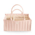 Mushie Quilted Diaper Caddy | Blush
