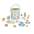 Tooky Toy Touch & Match Mystery Wooden Animal Set