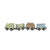 Tooky Toy Wooden Train & Carrier Set