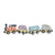 Tooky Toy Wooden Train & Carrier Set