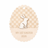 Full of Beans Wooden Easter Tag | My 1st Easter 2026