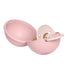 BIBS Pacifier and Mini Pacifier Case | Petal and Baby Pink (2 Pack)