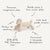 Mushie Lamb Figurine Teether | Ivory