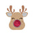 Oh Flossy Lipstick Stocking Stuffer | Rudolph with Blue Ears