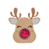 Oh Flossy Lipstick Stocking Stuffer | Rudolph with Blue Ears