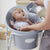 Shnuggle Washy Bath Jug | Pebble Grey