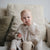 Mushie Long Sleeve Waterproof Bib | Bees