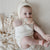 Mushie Teething Mitten | Rainbow (Shifting Sand & Blush)