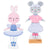 Stephen Joseph Magnetic Dress Up Box Set | Bunny & Mouse