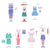 Stephen Joseph Magnetic Dress Up Doll | Dreamer