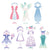 Stephen Joseph Magnetic Dress Up Doll | Fairytale