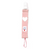 Jeankelly Paci Clip | Pink with White Heart