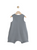 Waffle Knit Summer Romper | Charcoal