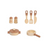 Tooky Toy Wooden Play Kitchen | Ivory