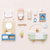 Le Toy Van Wooden Dollhouse Bathroom Set