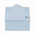 Little Dutch Hooded Bath Towel | Pure Denim Blue