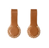 Stella Clip | Charlie Brown (Toffee with Cream Stitching)