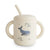 Mushie Silicone Training Cup & Straw | Whales