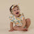 Snuggle Hunny Organic Short Sleeve Frill Bodysuit | Sunny Citrus