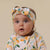 Snuggle Hunny Organic Topknot Headband | Sunny Citrus